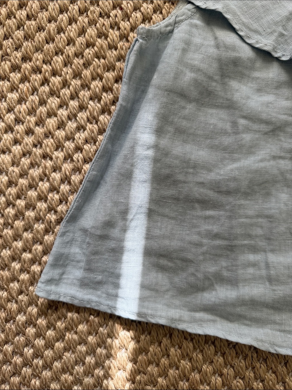 Zara girls Light Blue One-Shoulder Ruffle Camisole 6-7 years - Picture 4 of 9